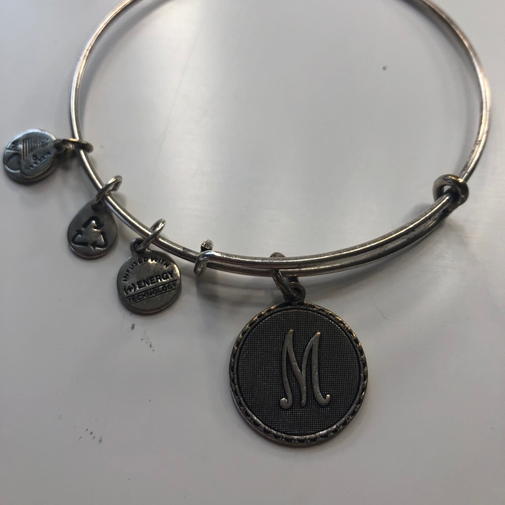 Alex and Ani “M” Initial Bracelet